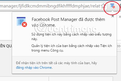 Facebook Post Manager 