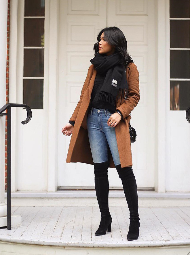 Boots cao cổ đang là mốt và đây là 4 cách diện chuẩn nhất mà bạn không thể bỏ qua - Ảnh 13. Boots cao cổ đang là mốt và đây là 4 cách diện chuẩn nhất mà bạn không thể bỏ qua - Ảnh 13.