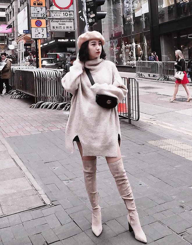 Boots cao cổ đang là mốt và đây là 4 cách diện chuẩn nhất mà bạn không thể bỏ qua - Ảnh 16. Boots cao cổ đang là mốt và đây là 4 cách diện chuẩn nhất mà bạn không thể bỏ qua - Ảnh 16.