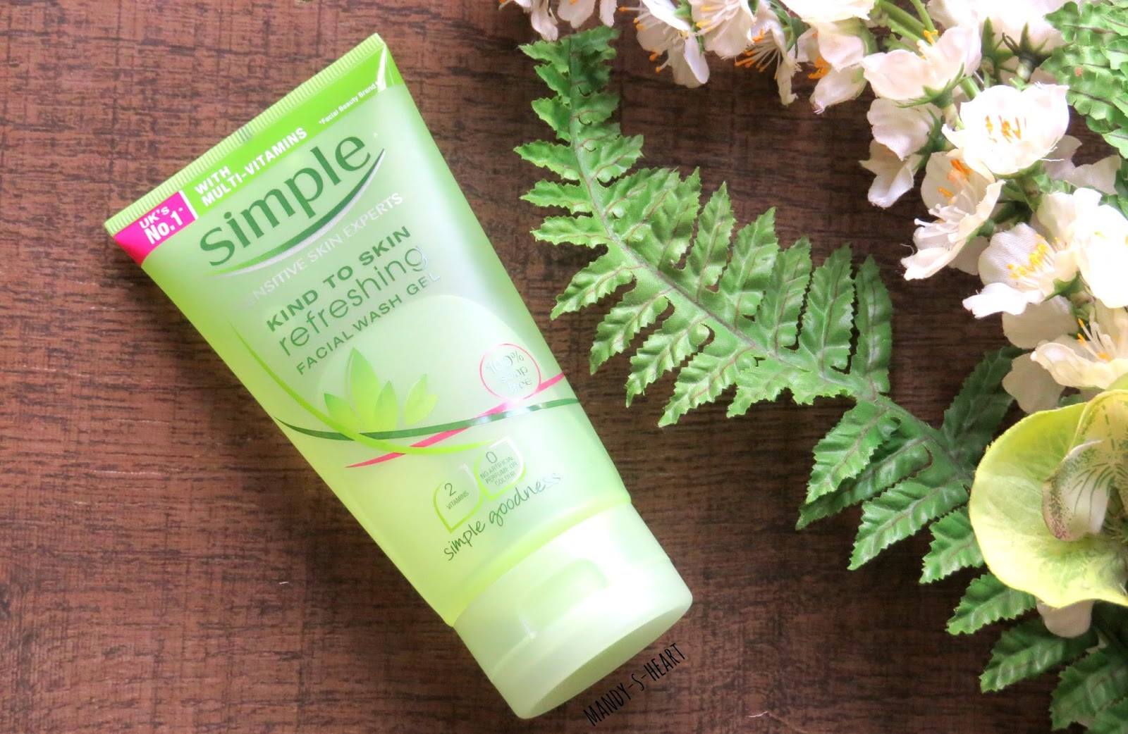 Sữa rửa mặt Simple Kind to Skin Refreshing Facial Wash | Mèo Cosmetic