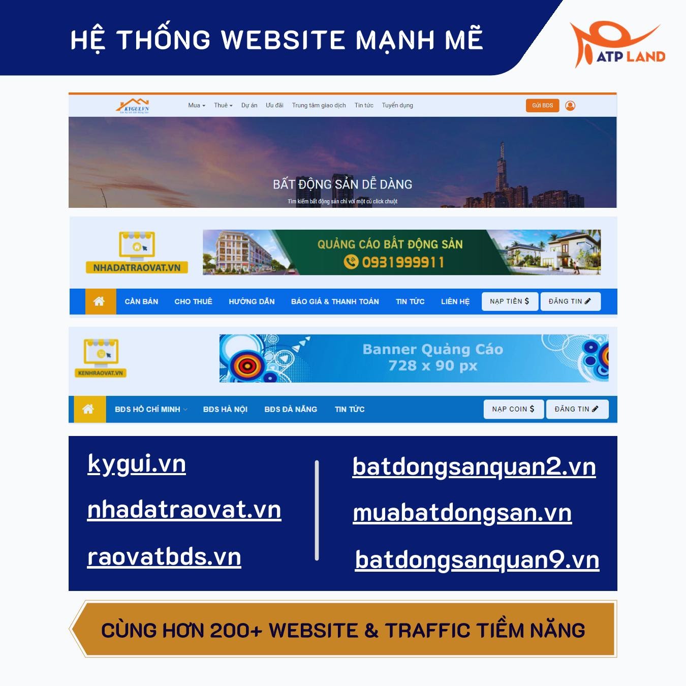 nền tảng website atpland