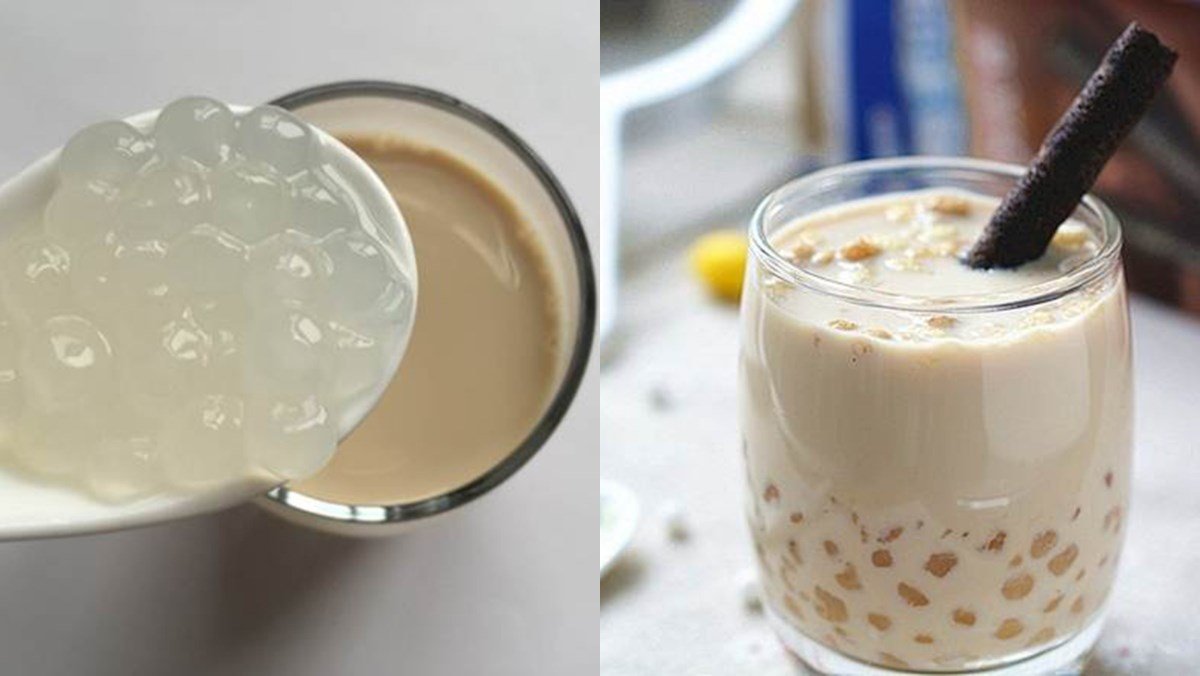 Cách làm trà sữa trân châu trắng giòn thơm, đơn giản tại nhà