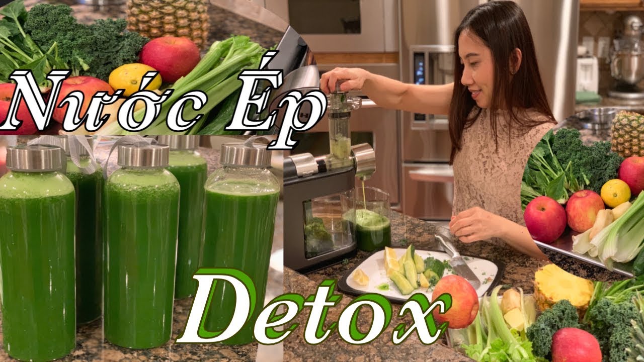 Nước Ép Rau Xanh - Cách ép rau xanh và trái cây rất tốt cho sức khoẻ - Rau Xanh Detox - YouTube