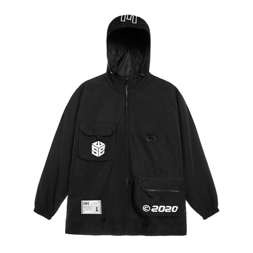 BOX JACKET - BLACK