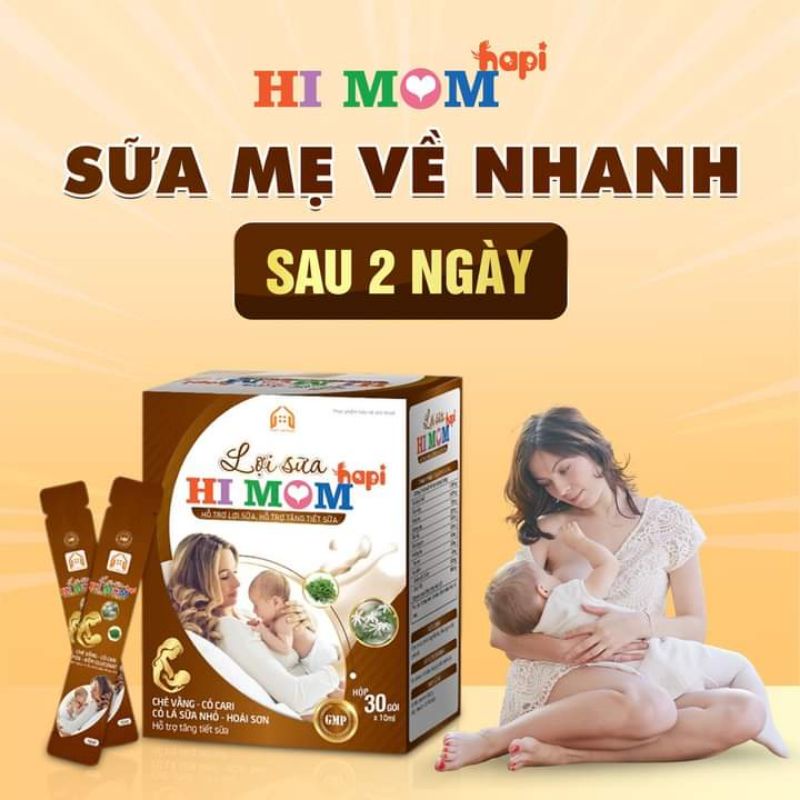 Lợi sữa Cho mẹ HI MOM tặng kèm tinh dầu xương khớp | Shopee Việt Nam
