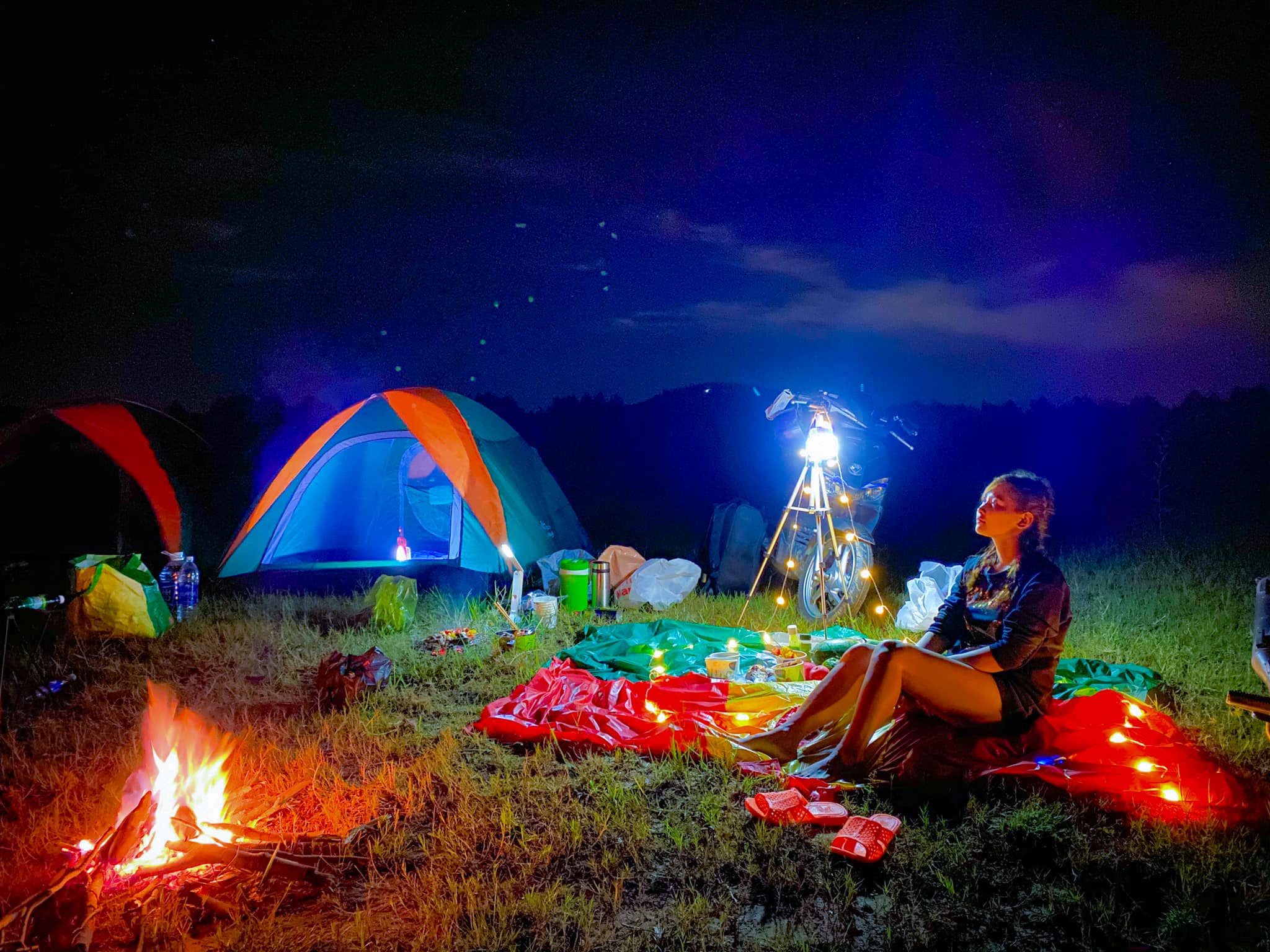 Kinh nghiệm đi cắm trại qua đêm (1)