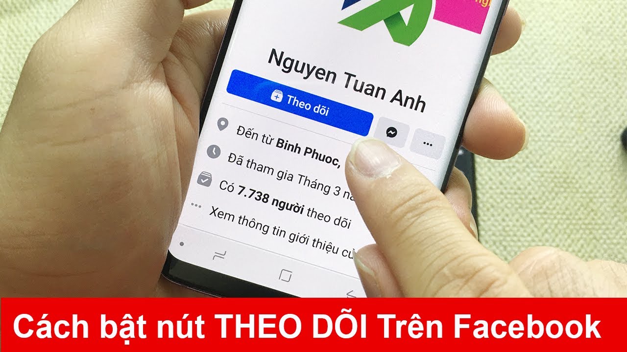 Cách bật chế độ theo dõi trên Facebook 3