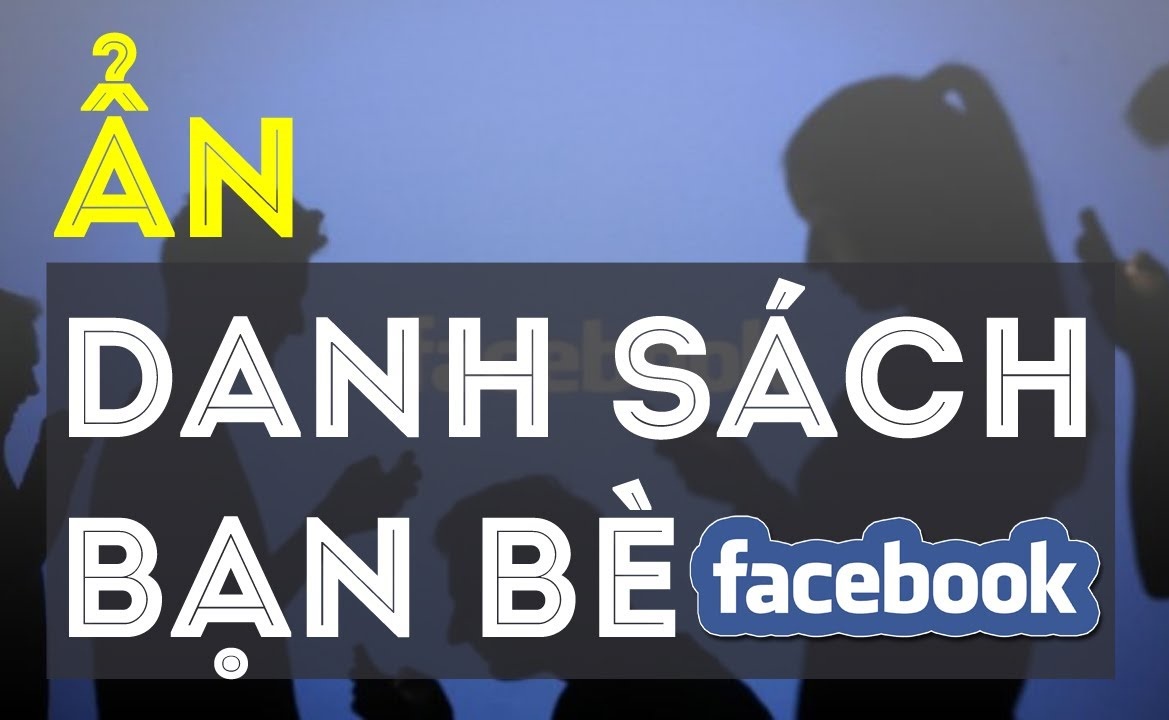 cách ẩn bạn bè trên facebook 2