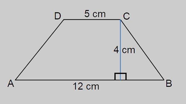 Cách tính diện tích hình thang 4