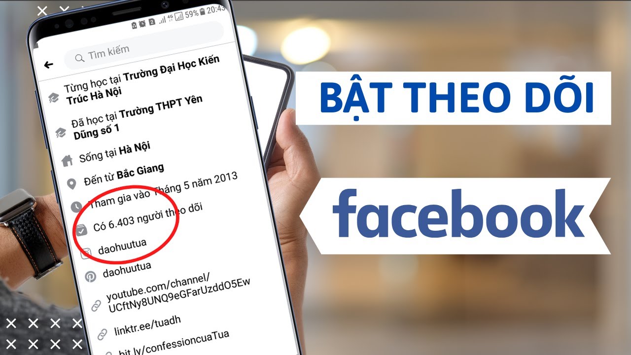 Cách ẩn số người theo dõi trên Facebook 3