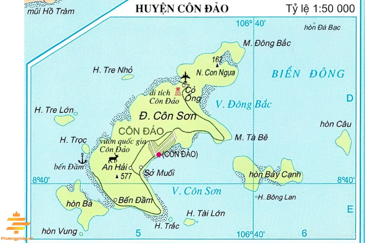 Côn đảo thuộc tỉnh nào? - Phuongphap.vn (1)