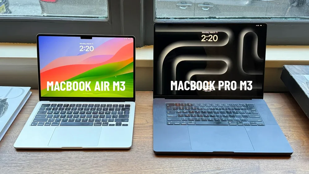 Lựa chọn MacBook Air M3 hay MacBook Pro M3 sẽ tùy thuộc vào nhu cầu và khả năng tài chính của mỗi người 